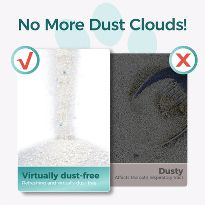 Moonforest Cat Litter,Kitty Litter,Tapioca Cat Litter, Smart Litter Boxes Cat Litter,Tofu Cat Litter, Clumping Premium, Low Dust Cat Comfort