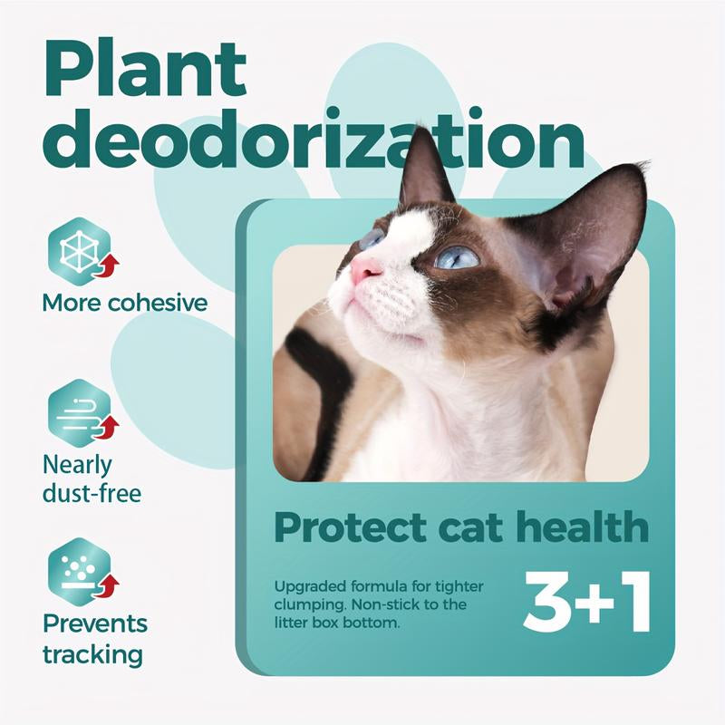 Moonforest Cat Litter,Kitty Litter,Tapioca Cat Litter, Smart Litter Boxes Cat Litter,Tofu Cat Litter, Clumping Premium, Low Dust Cat Comfort